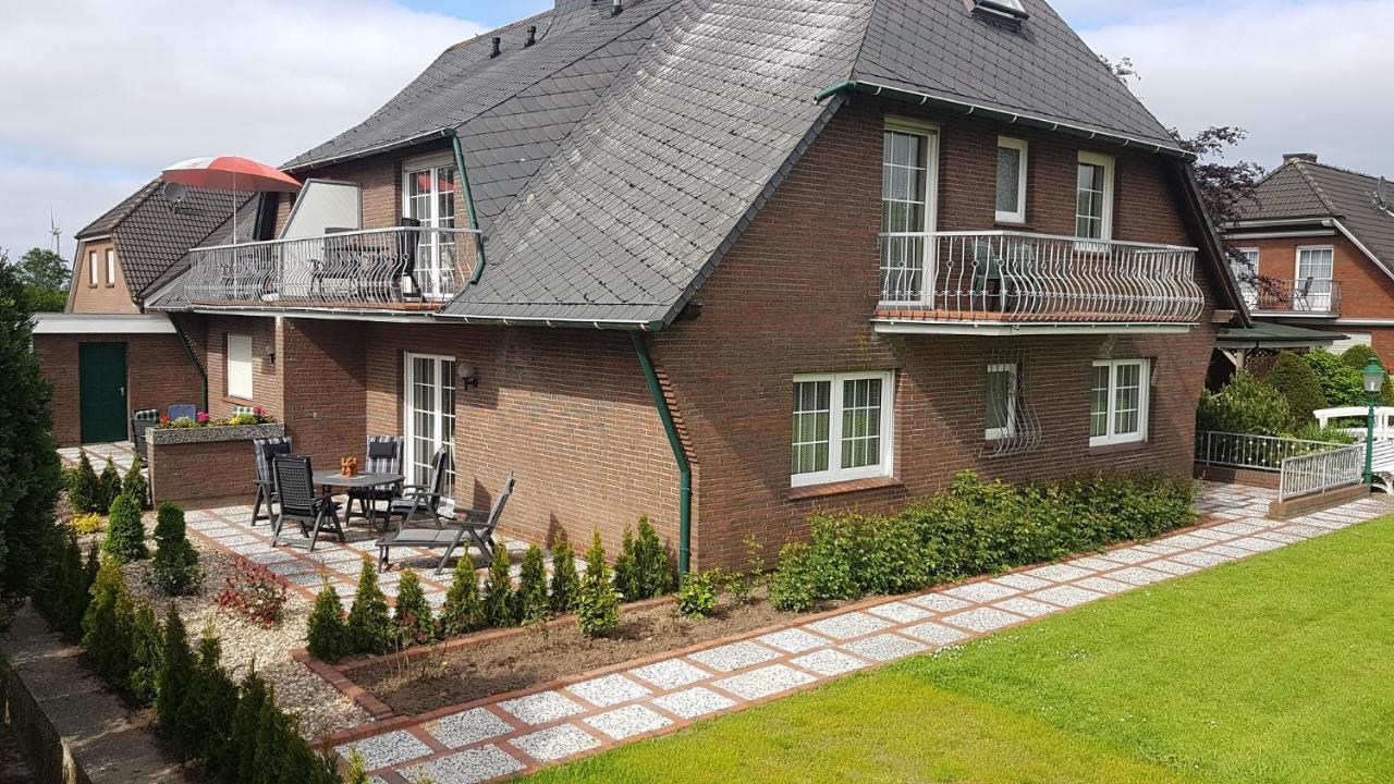 Hausnordlicht Fewo 3 Dornum Buitenkant foto